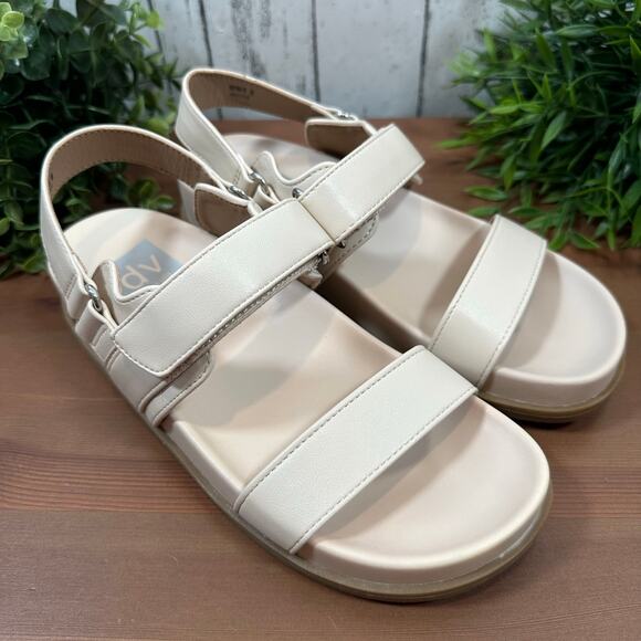 DV by Dolce Vita Women's Argyle Strap Sandals Size 6 - Picture 2 of 7